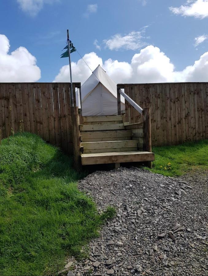 Coastal Stay Bell Tent Porthgain Esterno foto