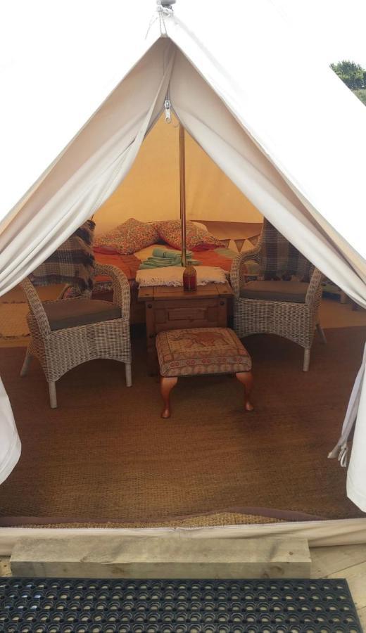 Coastal Stay Bell Tent Porthgain Esterno foto